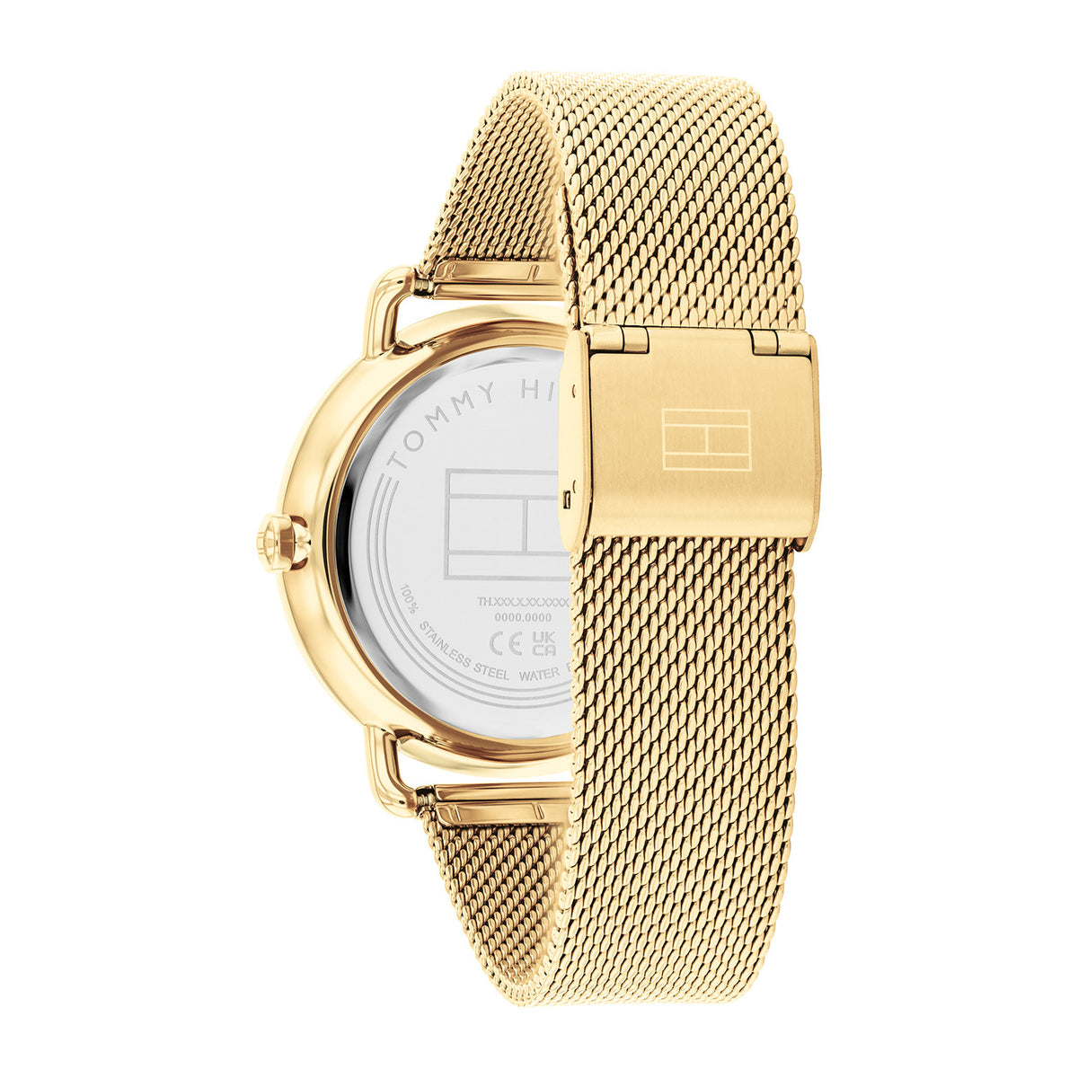 Tommy Hilfiger Dames Horloge TH1782663 40 mm Goudkleurig