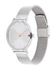 Tommy Hilfiger TH1782665 Horloge Dames Zilverkleurig 34mm, exclusief en kwalitatief hoogwaardig. Ontdek nu!