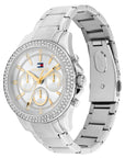 Tommy Hilfiger TH1782677 Horloge Dames Zilverkleurig 38mm, exclusief en kwalitatief hoogwaardig. Ontdek nu!