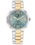 Tommy Hilfiger TH1782680 Horloge Dames Bi-color 34mm, exclusief en kwalitatief hoogwaardig. Ontdek nu!