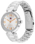 Tommy Hilfiger TH1782681 Horloge Dames Zilverkleurig 34mm, exclusief en kwalitatief hoogwaardig. Ontdek nu!