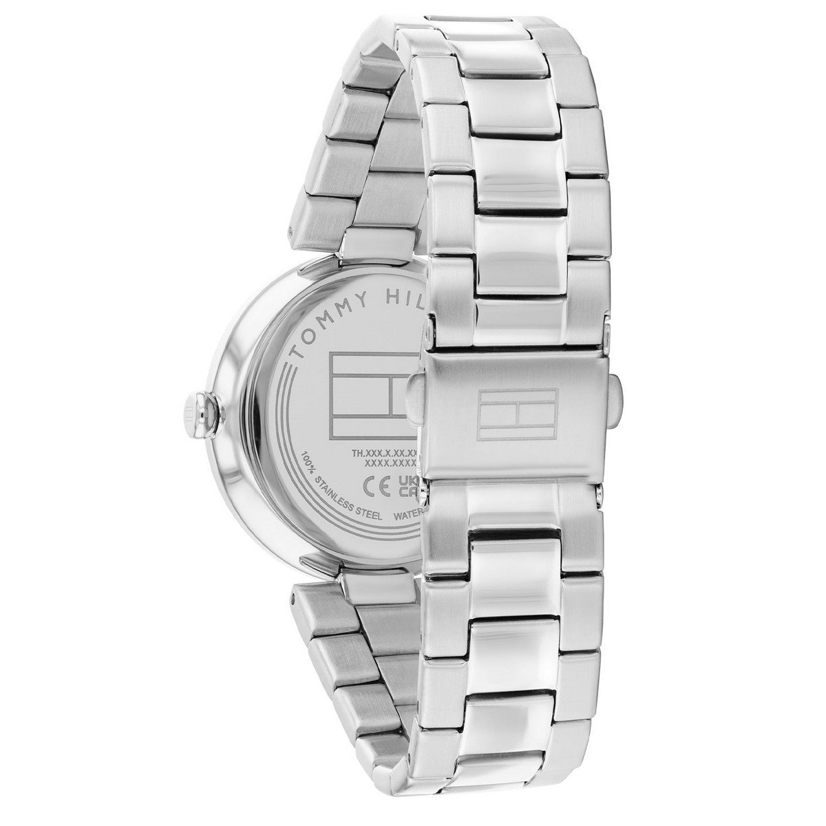 Tommy Hilfiger TH1782681 Horloge Dames Zilverkleurig 34mm, exclusief en kwalitatief hoogwaardig. Ontdek nu!