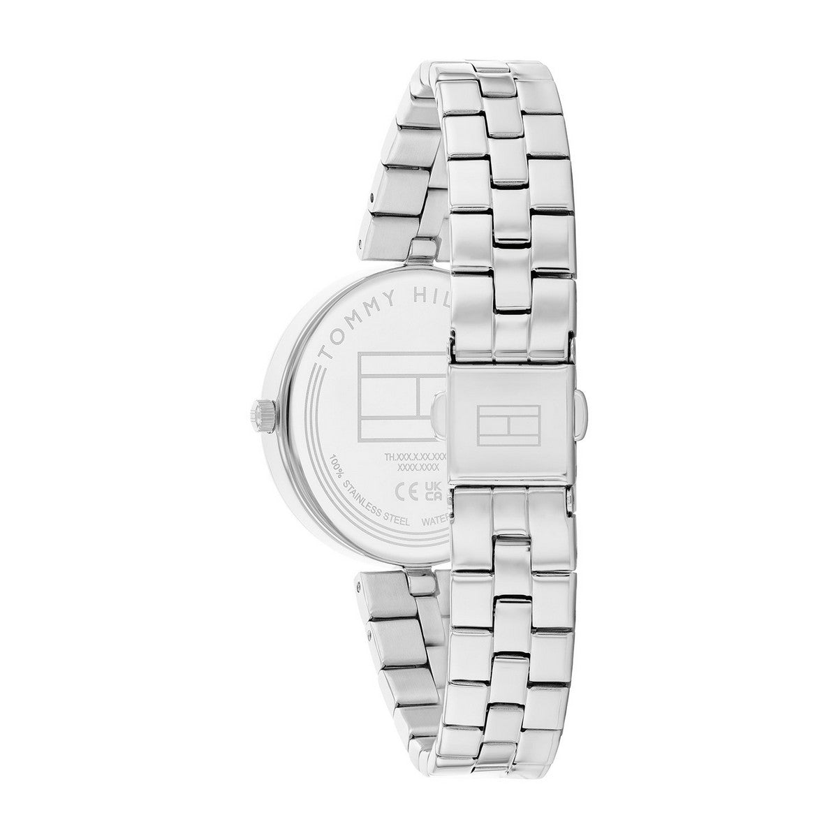 Tommy Hilfiger TH1782683 Horloge Dames Zilverkleurig 40mm, exclusief en kwalitatief hoogwaardig. Ontdek nu!