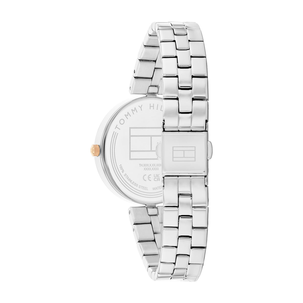 Tommy Hilfiger Dames Horloge TH1782684 34 mm Zilverkleurig
