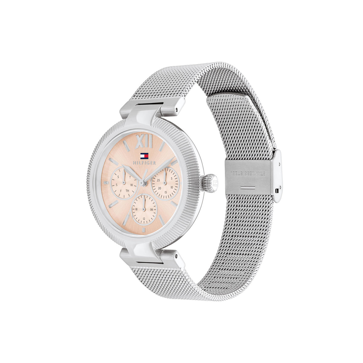 Tommy Hilfiger Dames Horloge TH1782693 36 mm Zilverkleurig