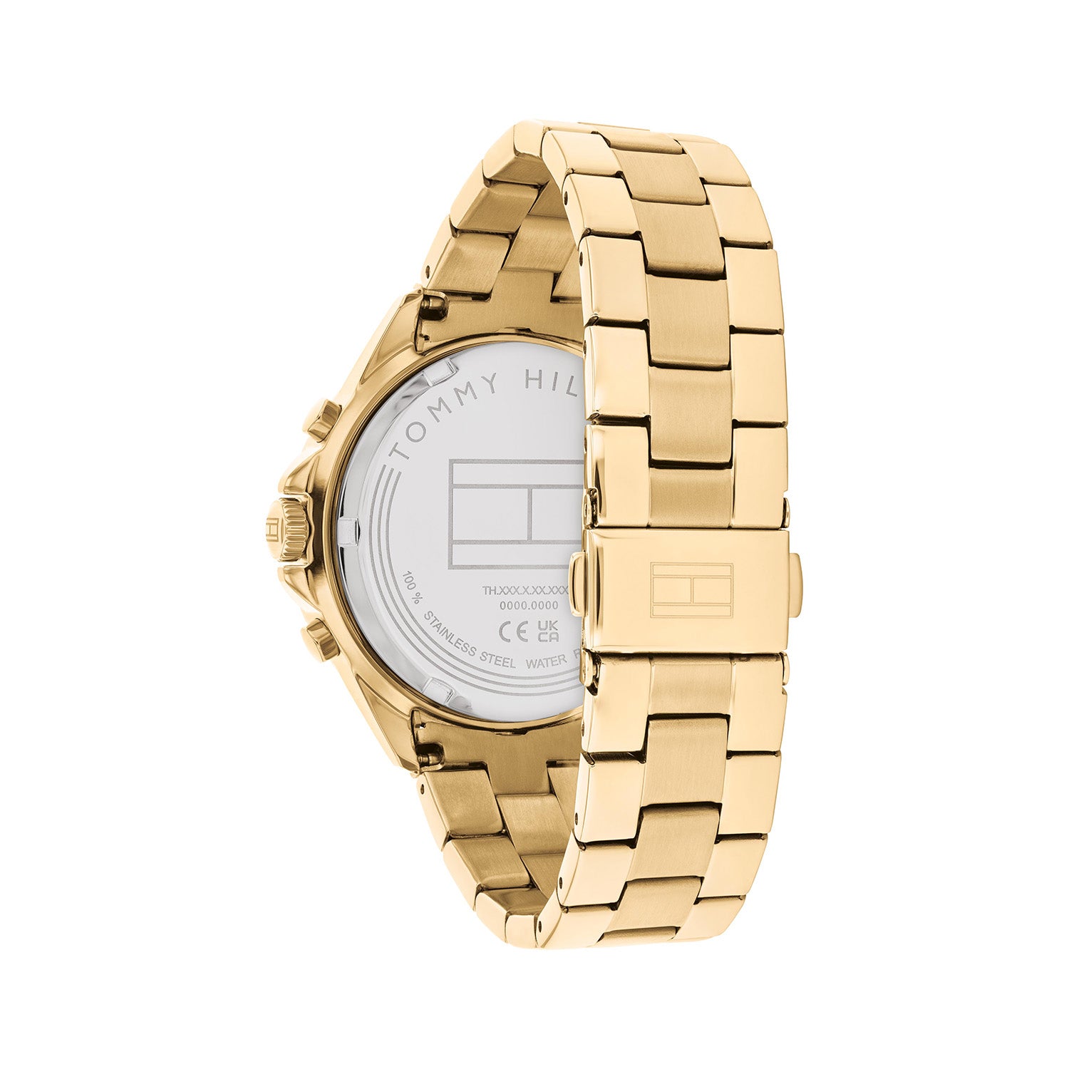 Tommy Hilfiger Horloge TH1782709 Dames Goudkleurig 40 mm