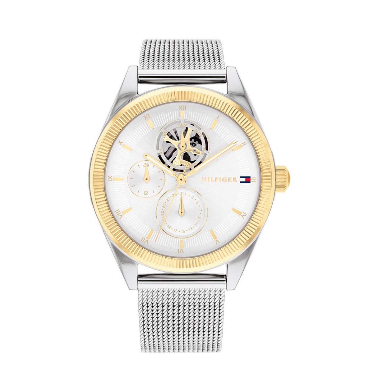 Tommy Hilfiger TH1782713 Horloge Dames Zilverkleurig 38mm - PansiteNederland.nl