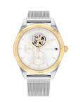Tommy Hilfiger TH1782713 Horloge Dames Zilverkleurig 38mm - PansiteNederland.nl