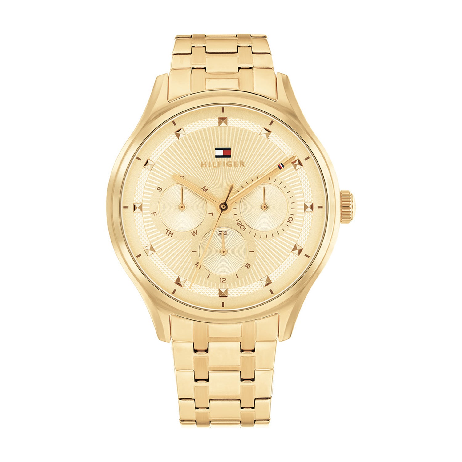 Tommy Hilfiger Horloge TH1782751 Dames Goudkleurig 38 mm
