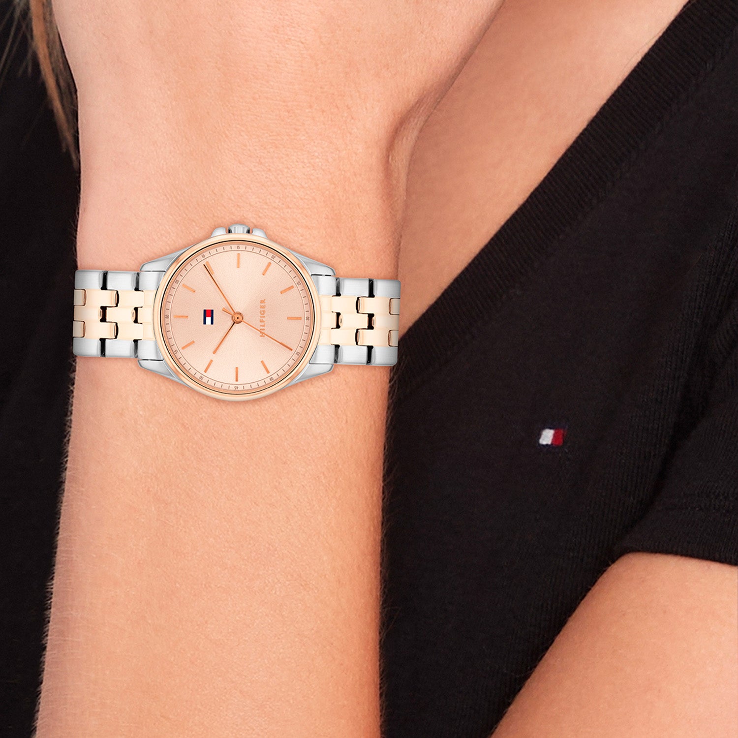 Tommy Hilfiger Horloge TH1782772 Dames Zilverkleurig 30 mm