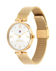 Tommy Hilfiger TH1782805 Horloge Dames Goudkleurig 34mm