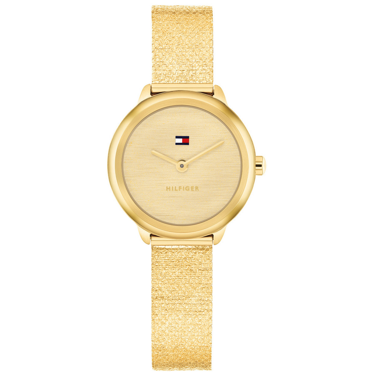 Tommy Hilfiger TH1782811 horloge dames goudkleurig staal elegant design