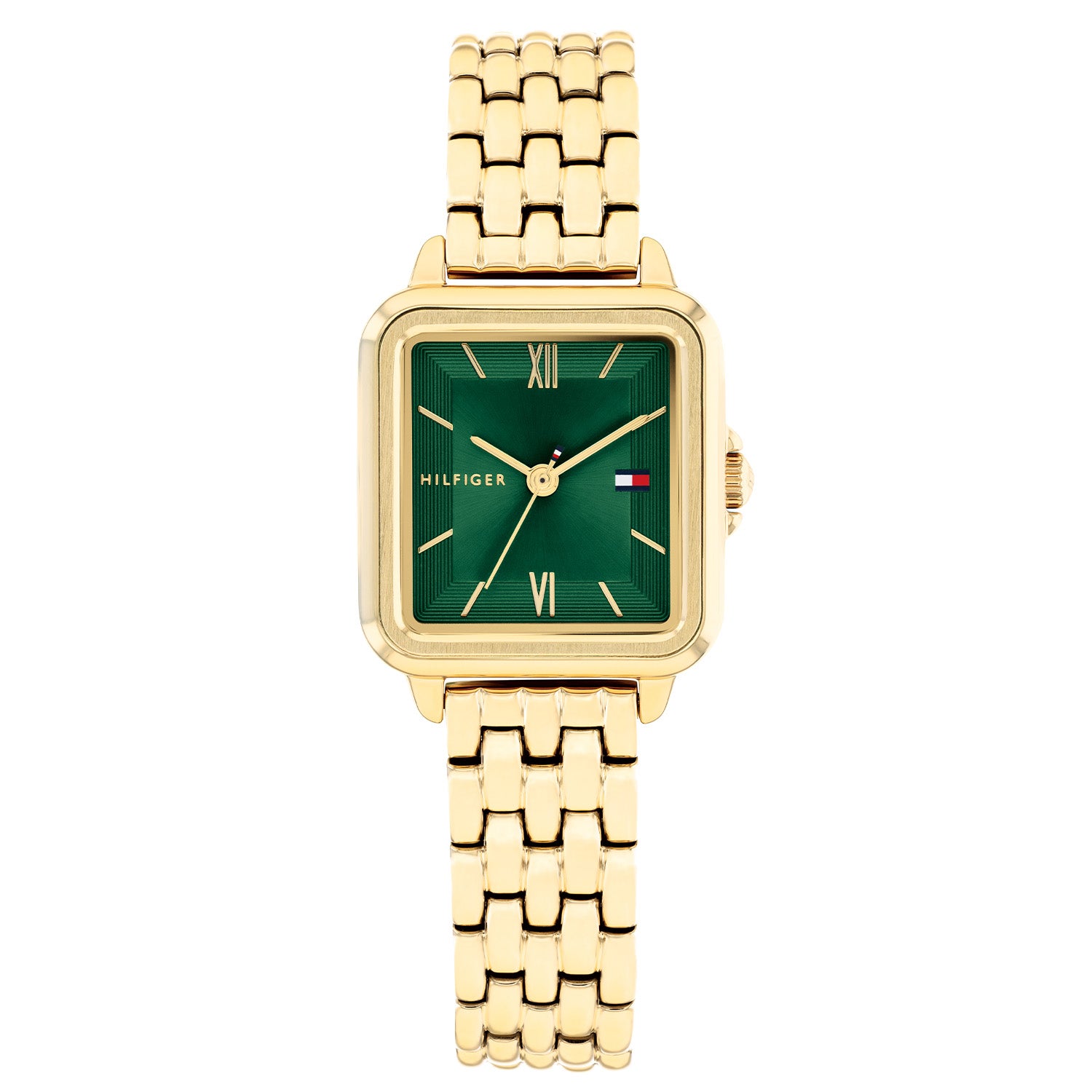 Tommy Hilfiger Dames Horloge TH1782858 24 mm Goudkleurig