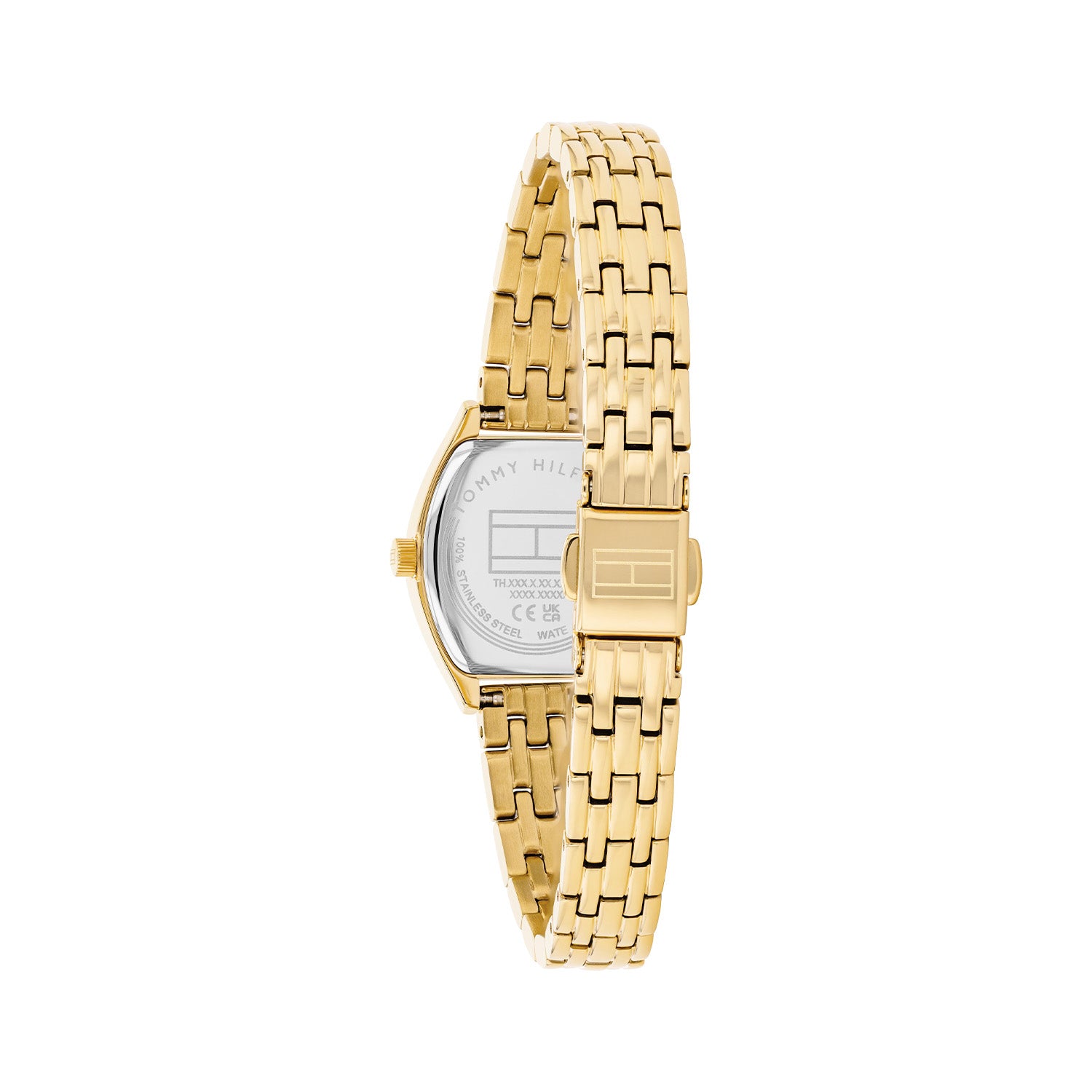 Tommy Hilfiger Horloge TH1782870 Dames Goudkleurig 22 mm