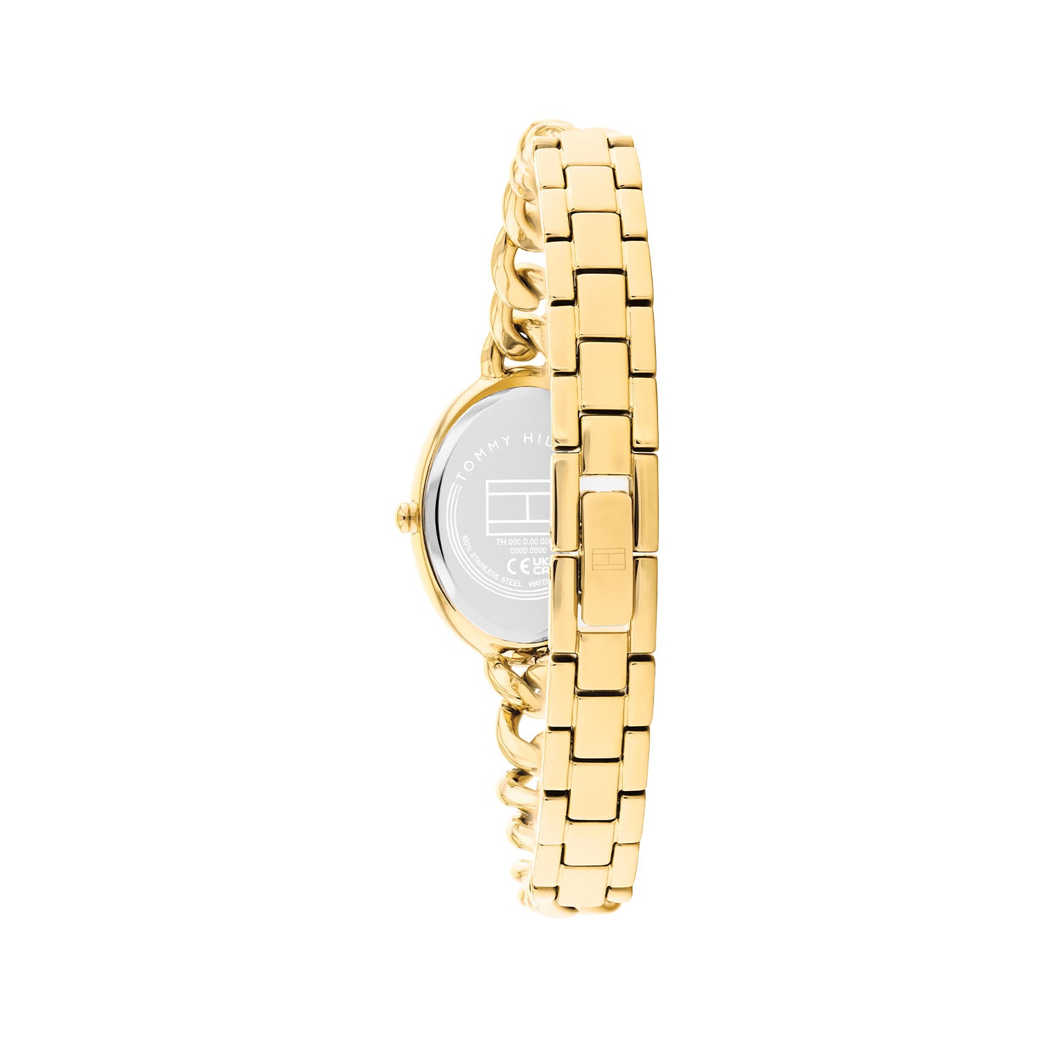 Tommy Hilfiger Horloge TH1782877 Dames Goudkleurig 28 mm
