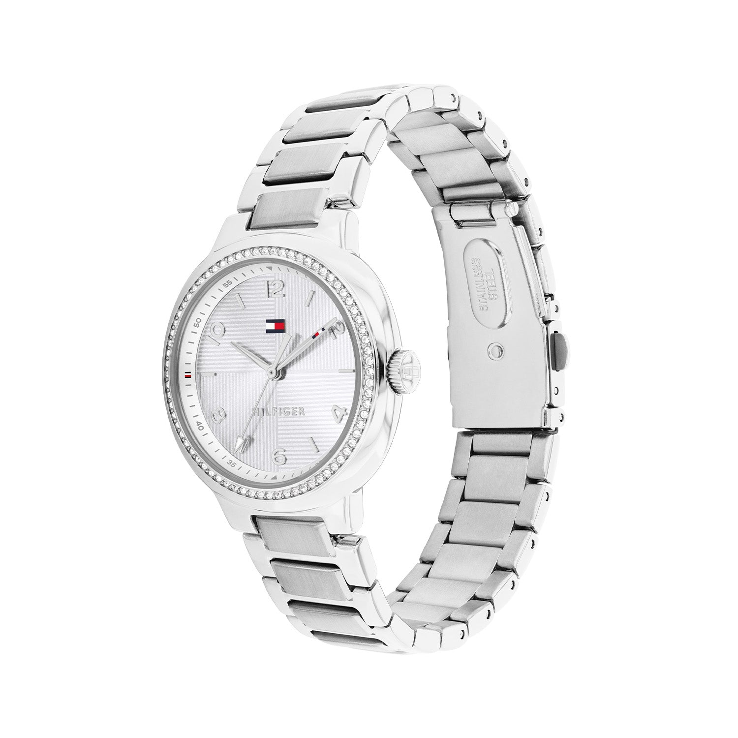 Tommy Hilfiger Horloge TH1782899 Dames Zilverkleurig 32 mm