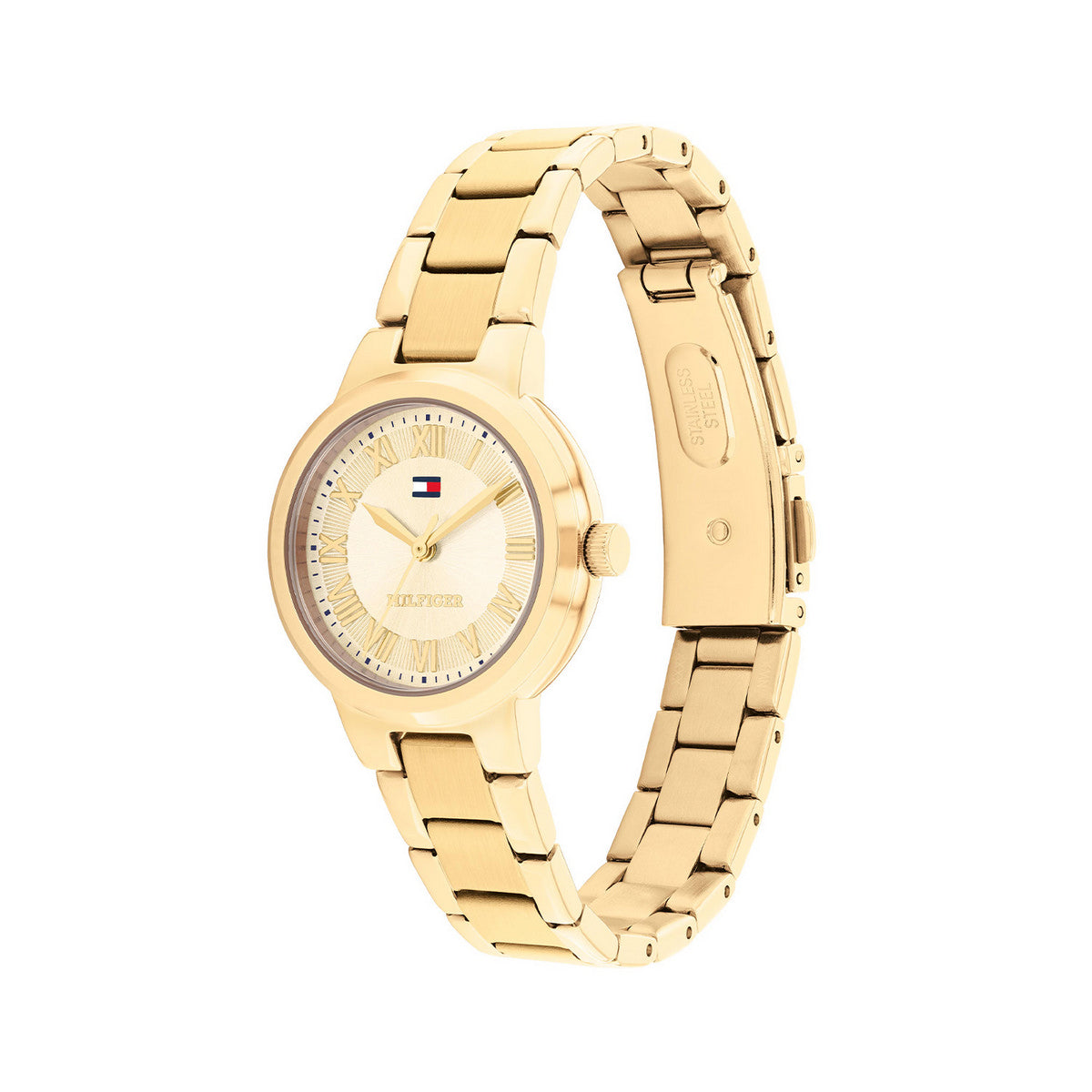 Tommy Hilfiger Horloge TH1782905 Dames Goudkleurig 28 mm