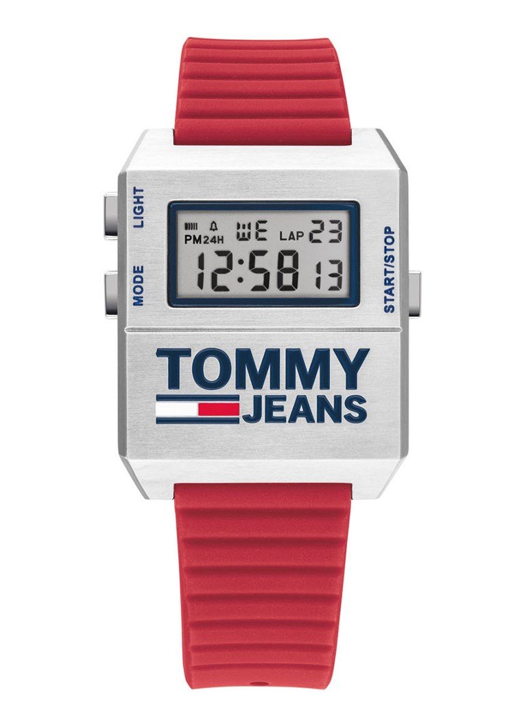 Tommy Hilfiger Heren Horloge TH1791674 Zilverkleurig