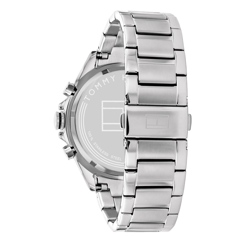 Tommy Hilfiger Heren Horloge TH1791967 46 mm Zilverkleurig