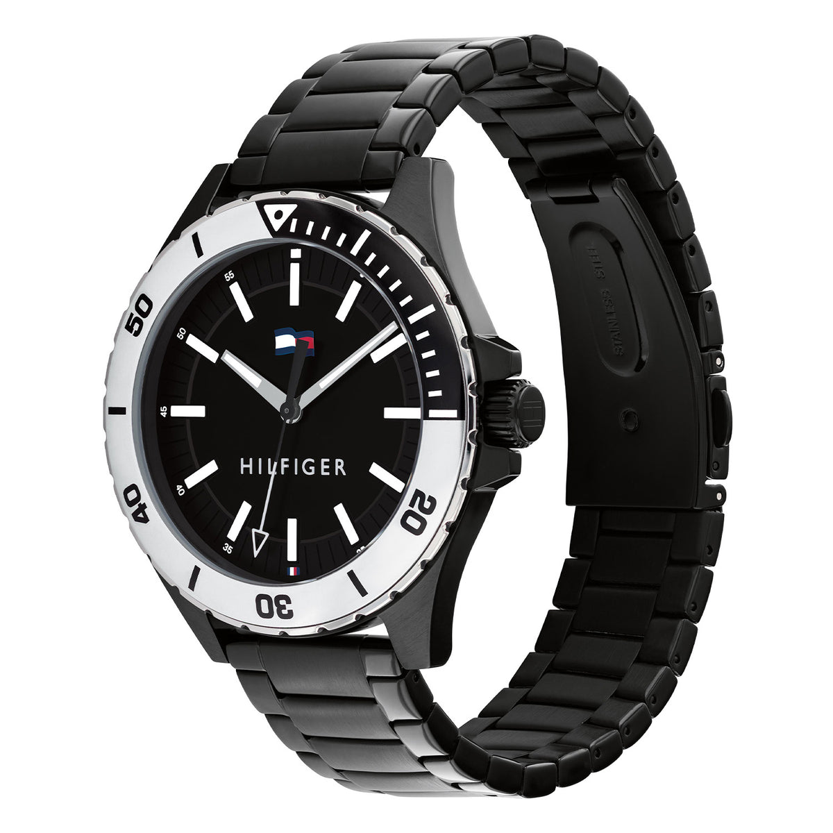 Tommy Hilfiger Heren Horloge TH1792014 43 mm Zwart