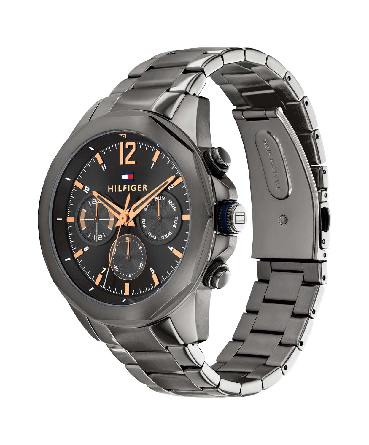 Tommy Hilfiger Horloge TH1792061 Heren Grijs 46 mm