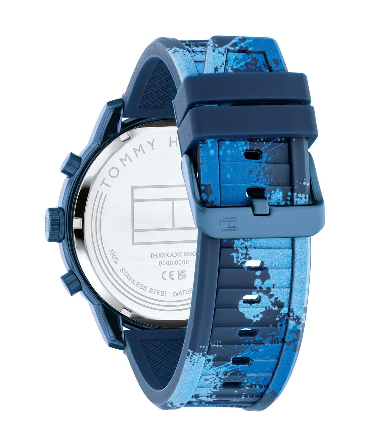 Tommy Hilfiger Heren Horloge TH1792073 50 mm Donkerblauw