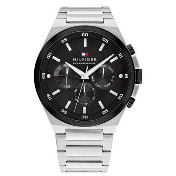 Tommy Hilfiger TH1792087 Horloge Heren Zilverkleurig 46mm, exclusief en kwalitatief hoogwaardig. Ontdek nu!