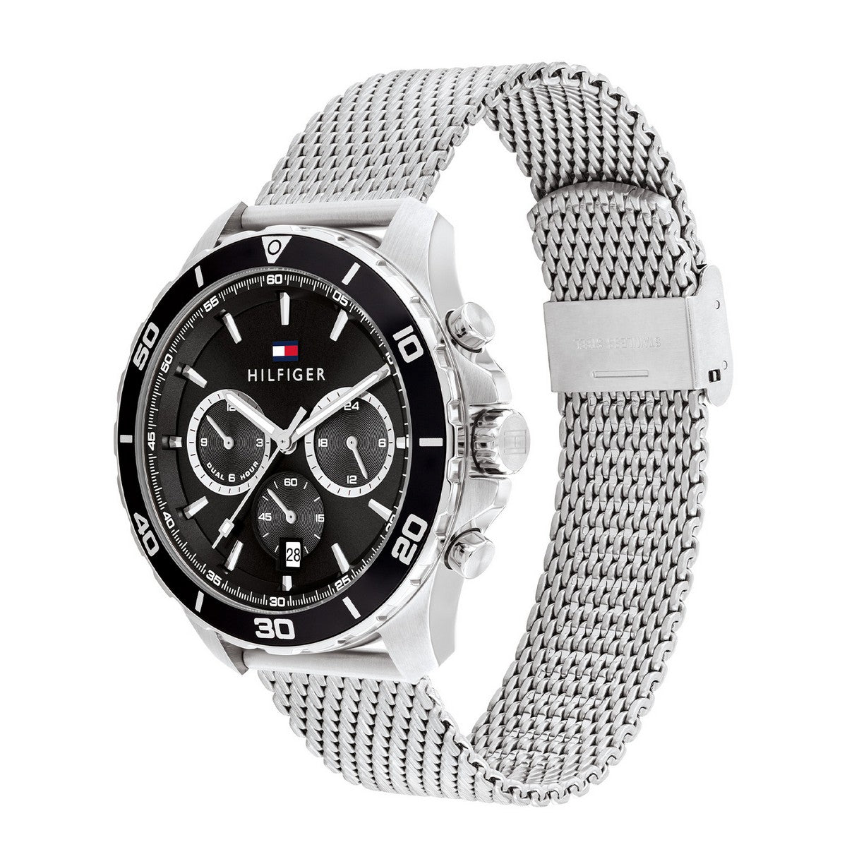 Tommy Hilfiger TH1792092 Horloge Heren Zilverkleurig 43mm, exclusief en kwalitatief hoogwaardig. Ontdek nu!