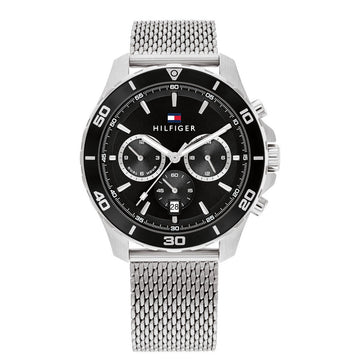 Tommy Hilfiger TH1792092 Horloge Heren Zilverkleurig 43mm, exclusief en kwalitatief hoogwaardig. Ontdek nu!