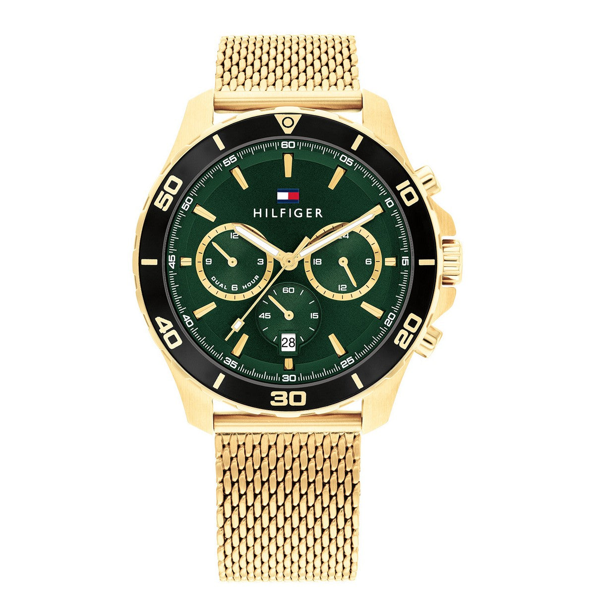 Tommy Hilfiger TH1792093 Horloge Heren Goudkleurig 43mm, exclusief en kwalitatief hoogwaardig. Ontdek nu!