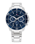 Tommy Hilfiger TH1792094 Horloge Heren Zilverkleurig 43mm, exclusief en kwalitatief hoogwaardig. Ontdek nu!