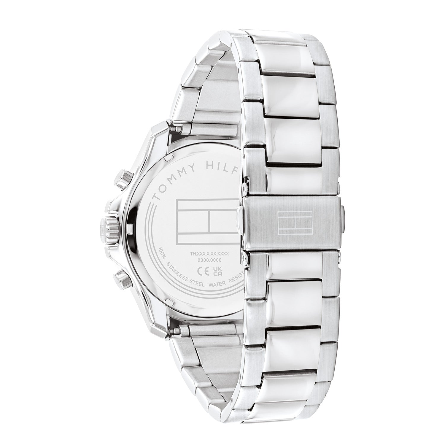 Tommy Hilfiger Heren Horloge TH1792094 43 mm Zilverkleurig