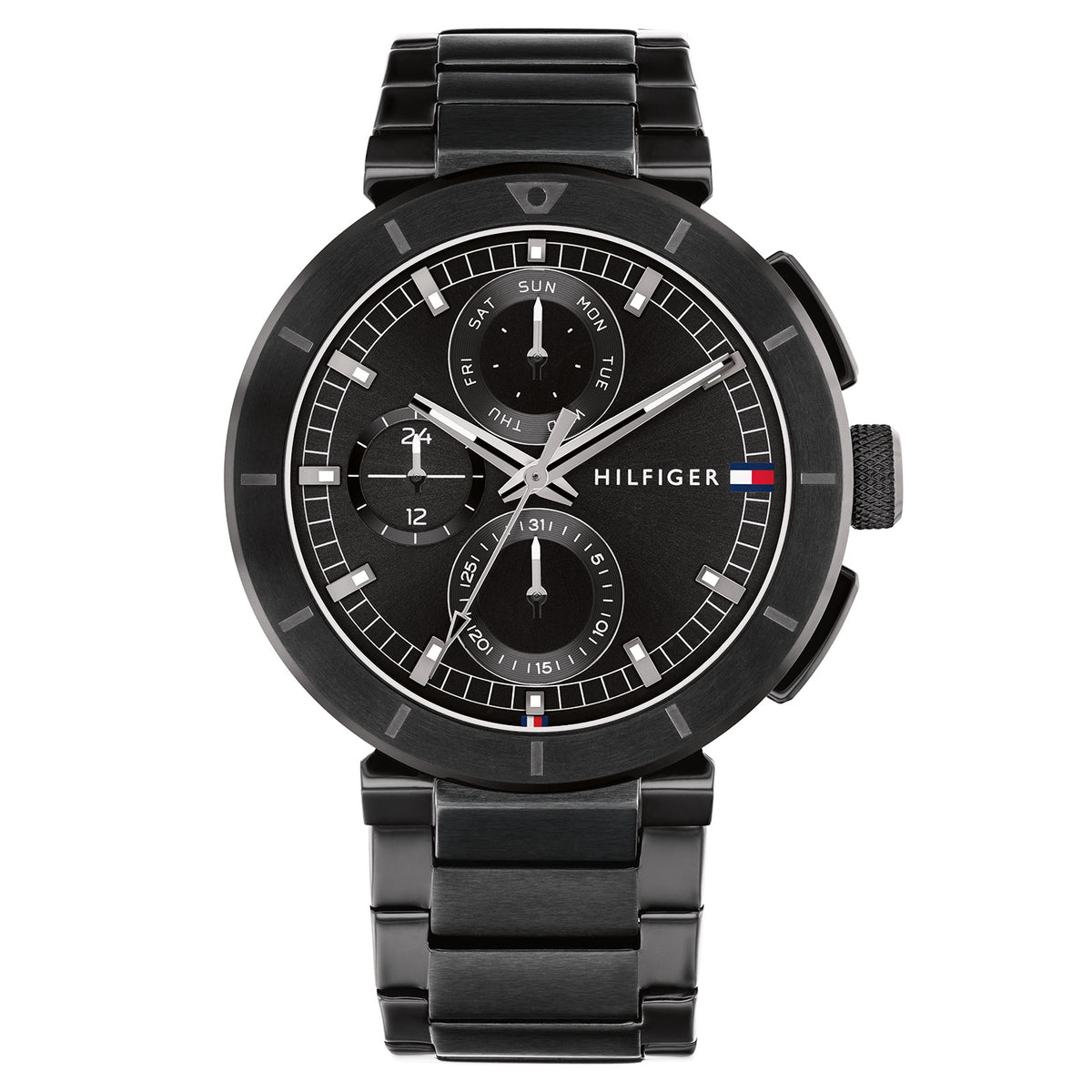 Tommy Hilfiger Heren Horloge TH1792119 44 mm Zwart