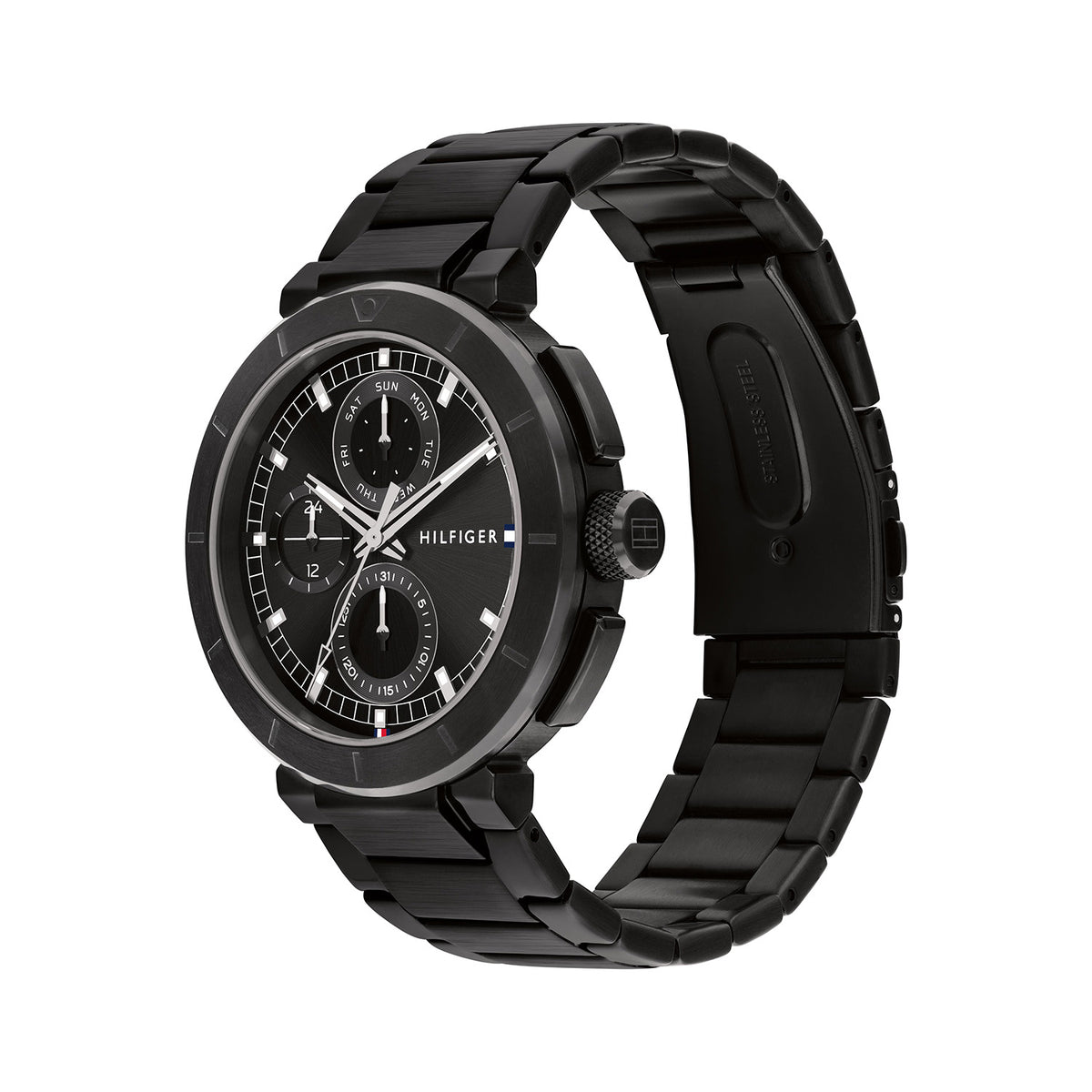 Tommy Hilfiger Heren Horloge TH1792119 44 mm Zwart
