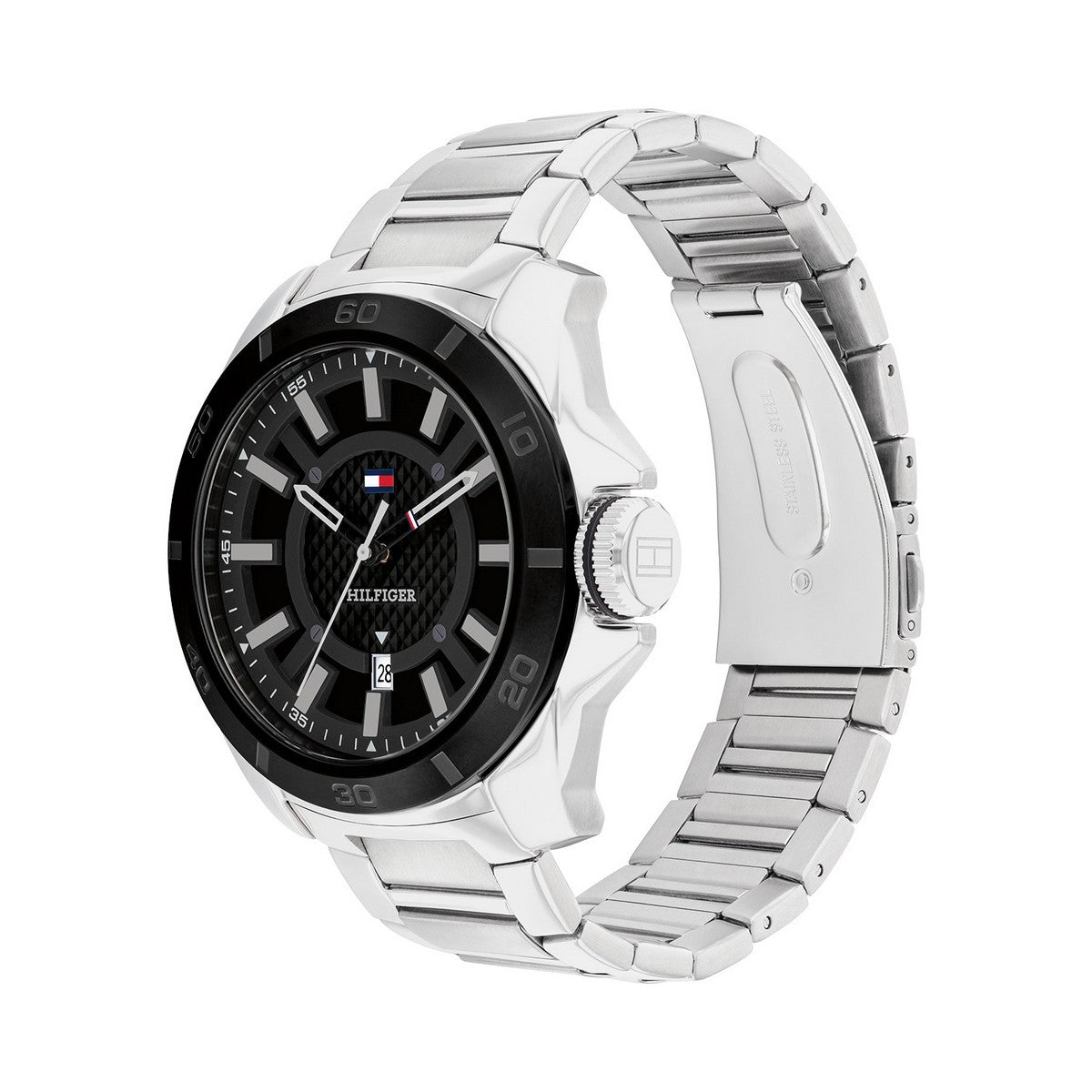 Tommy Hilfiger TH1792138 Horloge Heren Zilverkleurig 46mm - PansiteNederland.nl