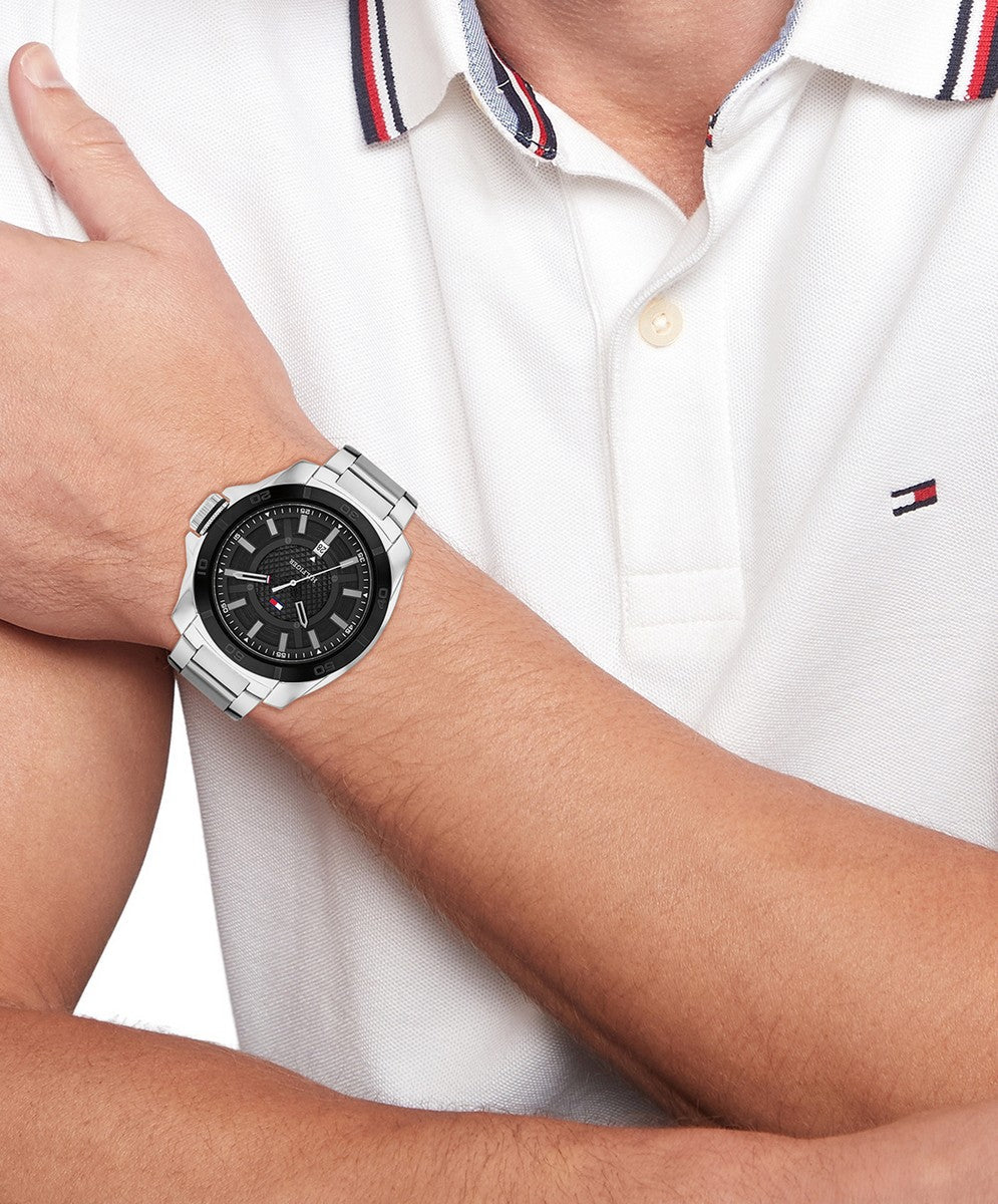 Tommy Hilfiger TH1792138 Horloge Heren Zilverkleurig 46mm - PansiteNederland.nl