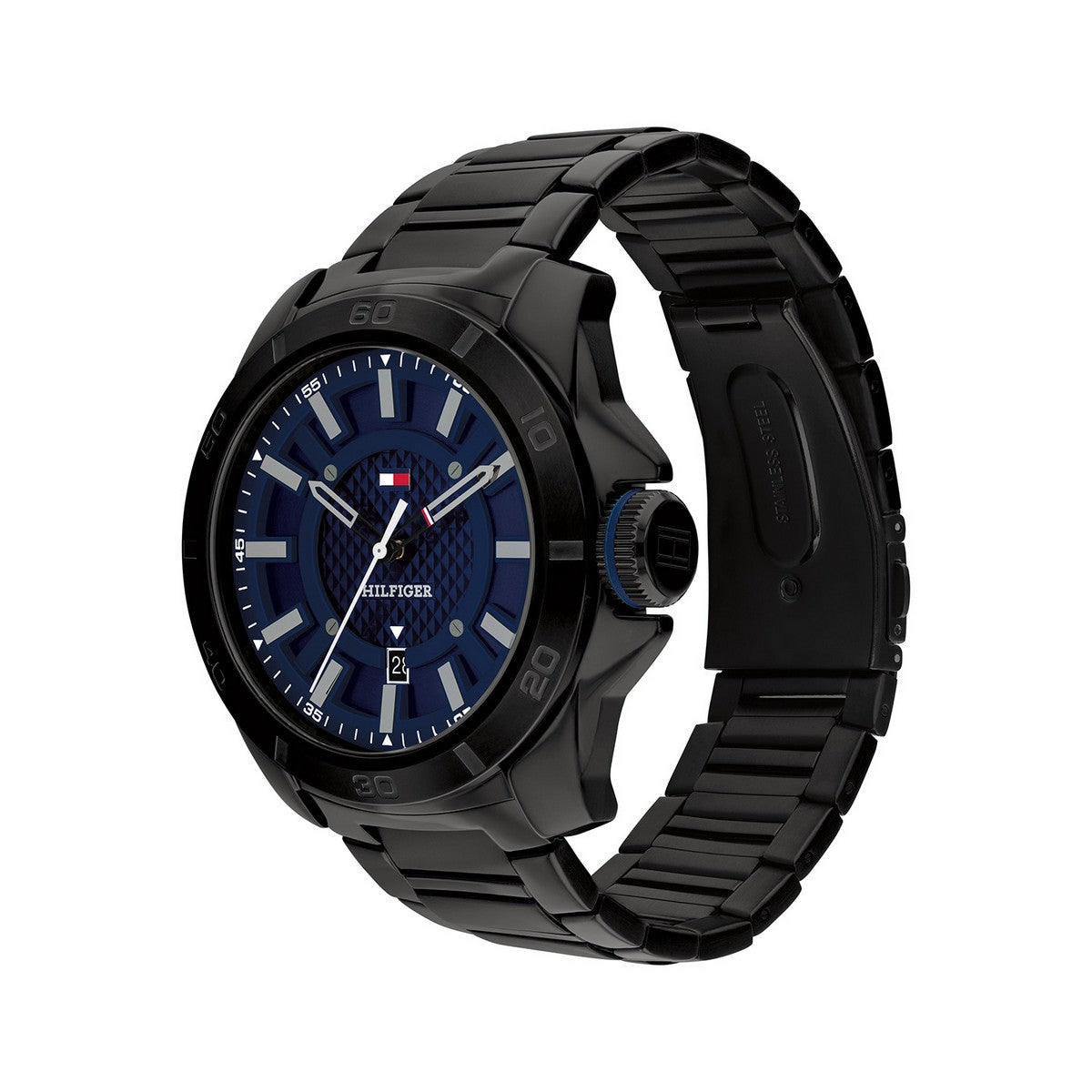 Tommy Hilfiger TH1792139 Horloge Heren Zwart 46mm - PansiteNederland.nl