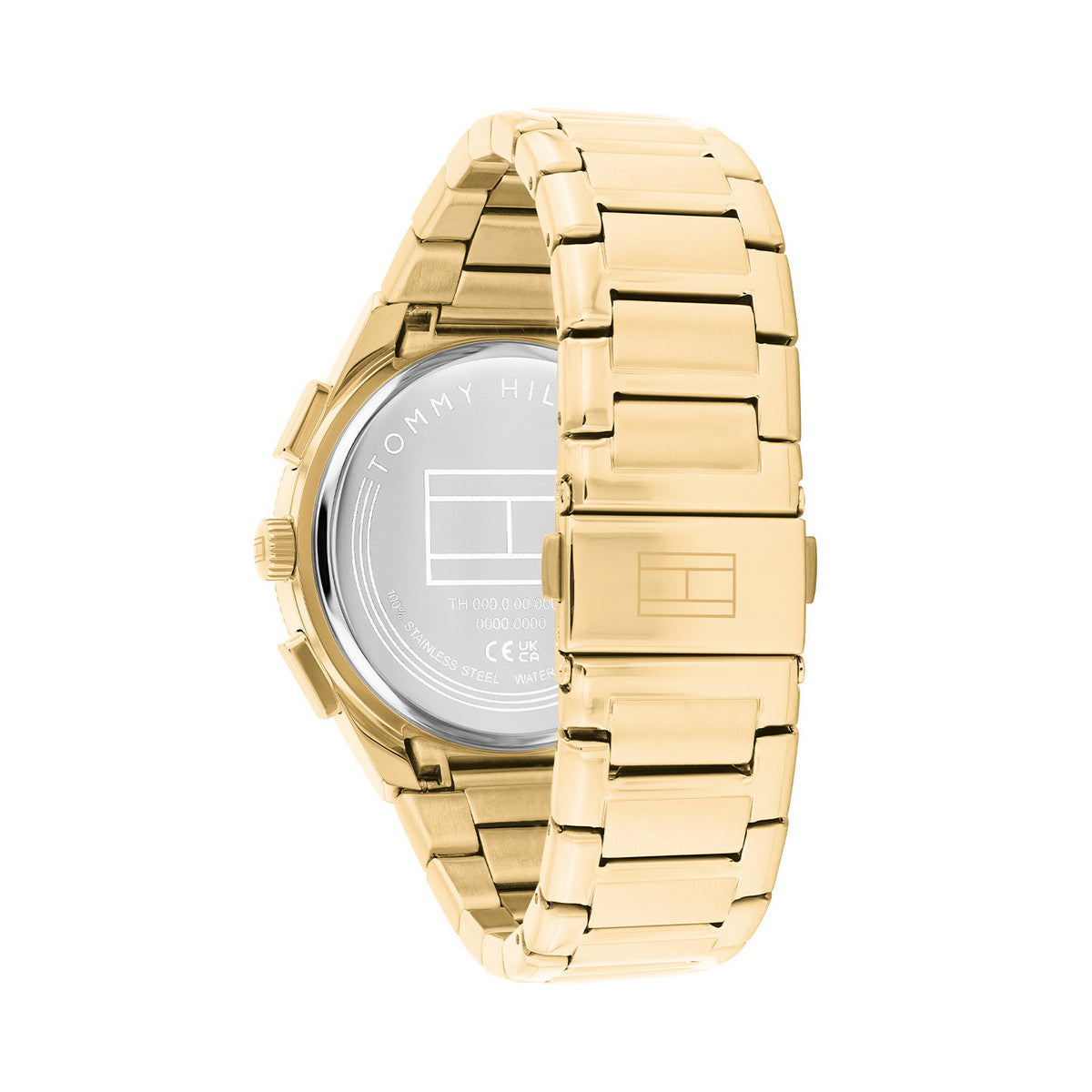 Tommy Hilfiger Horloge TH1792254 Heren Goudkleurig 43 mm