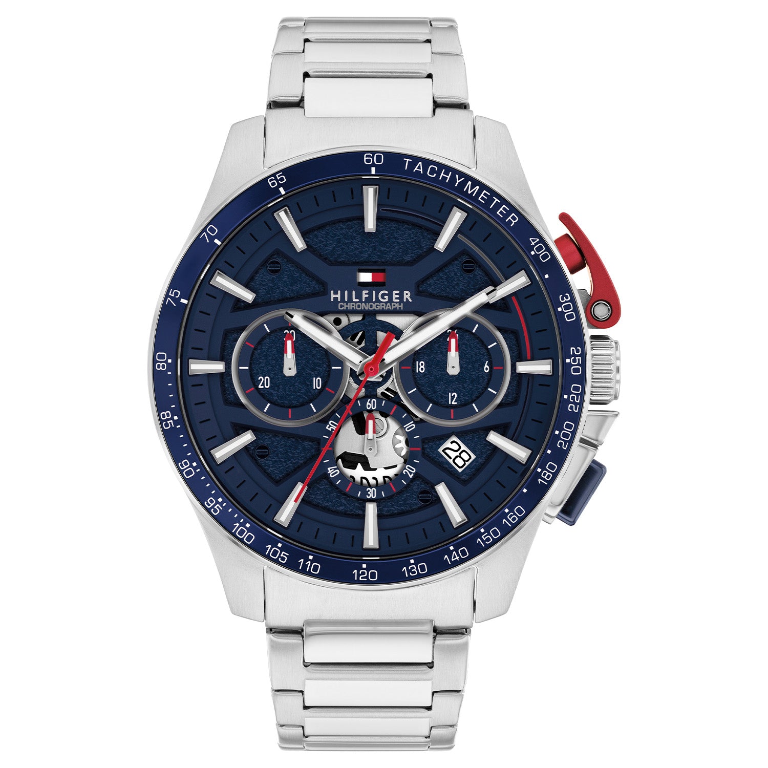 Tommy Hilfiger Horloge TH1792261 Heren Blauw 44 mm