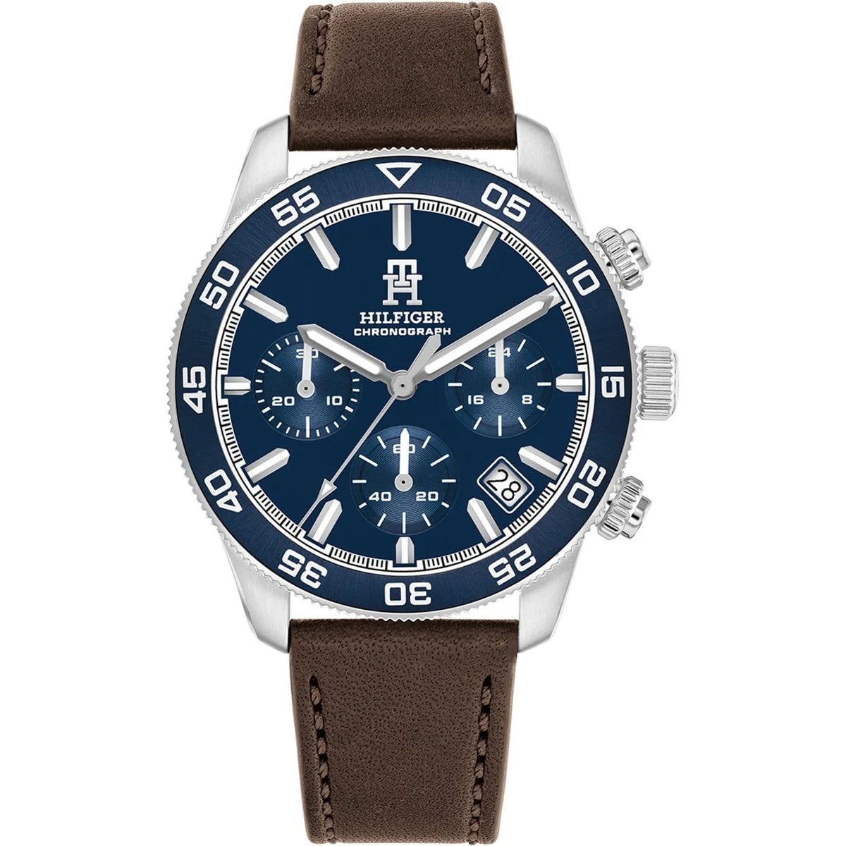 Tommy Hilfiger Horloge TH1792163 Heren Bruin