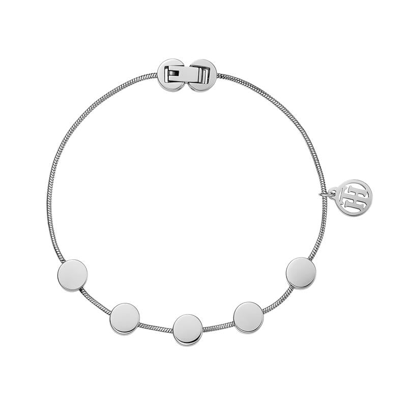 Tommy Hilfiger Armband TJ2700979 Dames Zilverkleurig 18,5 cm