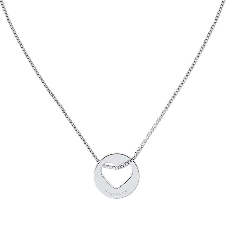 Tommy Hilfiger Collier TJ2701074 Dames Zilverkleurig 45 cm