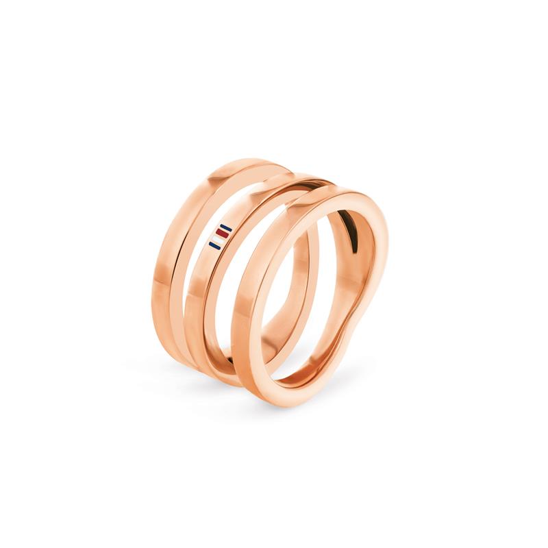 Tommy Hilfiger Ring TJ2701099 Dames Rosékleurig
