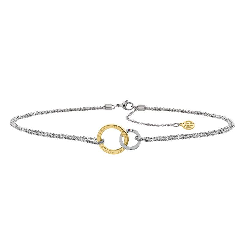 Tommy Hilfiger Collier TJ2780015 Dames Zilverkleurig 42 cm