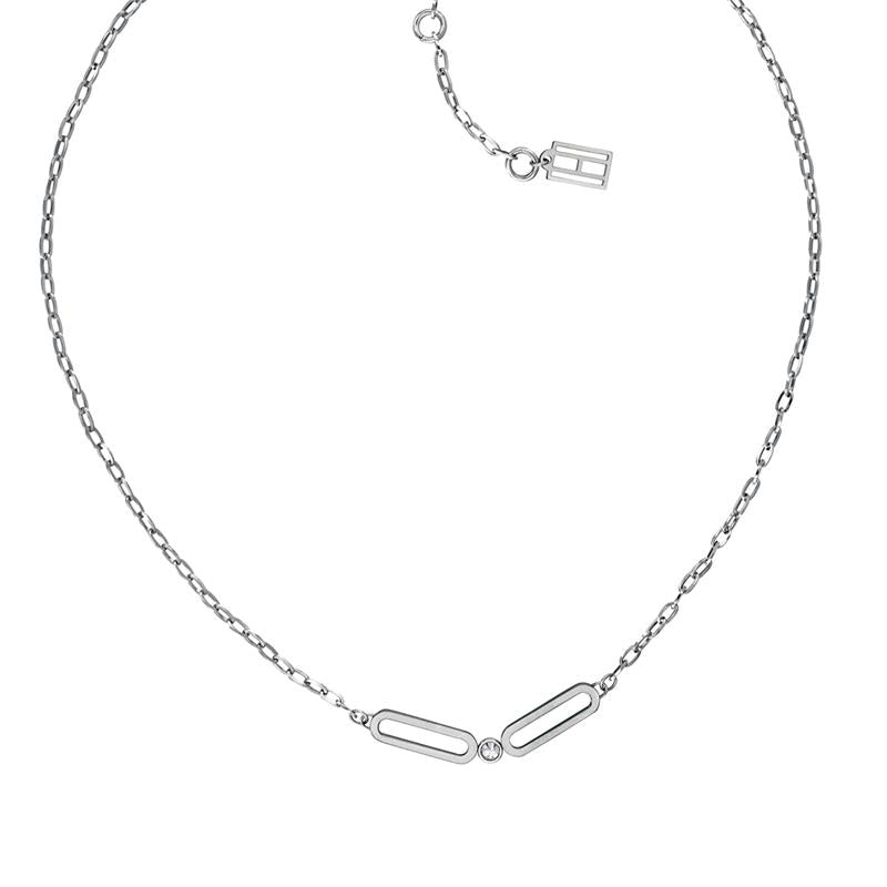 Tommy Hilfiger Collier TJ2780055 Dames Zilverkleurig 43 cm