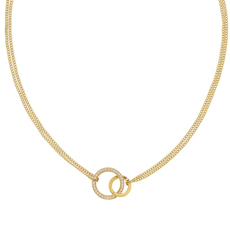 Tommy Hilfiger Collier TJ2780077 Dames Goudkleurig 46 cm