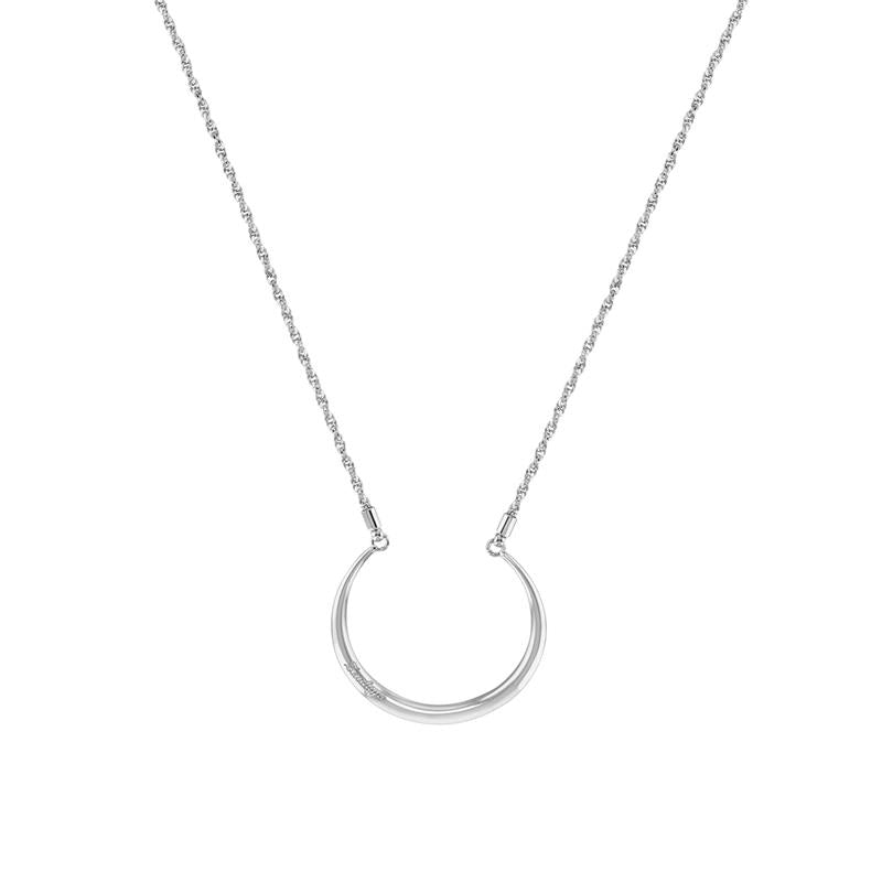 Tommy Hilfiger Collier TJ2780282 Dames Zilverkleurig 45 cm