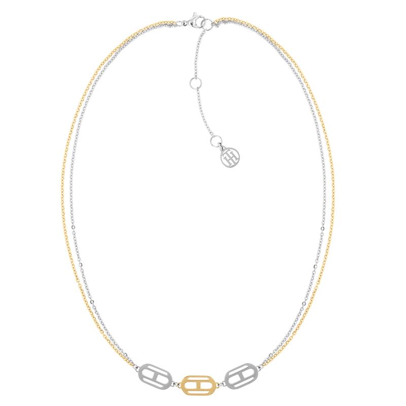 Tommy Hilfiger Collier TJ2780550 Dames Zilverkleurig 45 cm