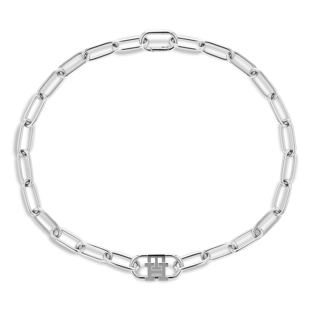 Tommy Hilfiger Collier TJ2780726 Dames Zilverkleurig 40 cm