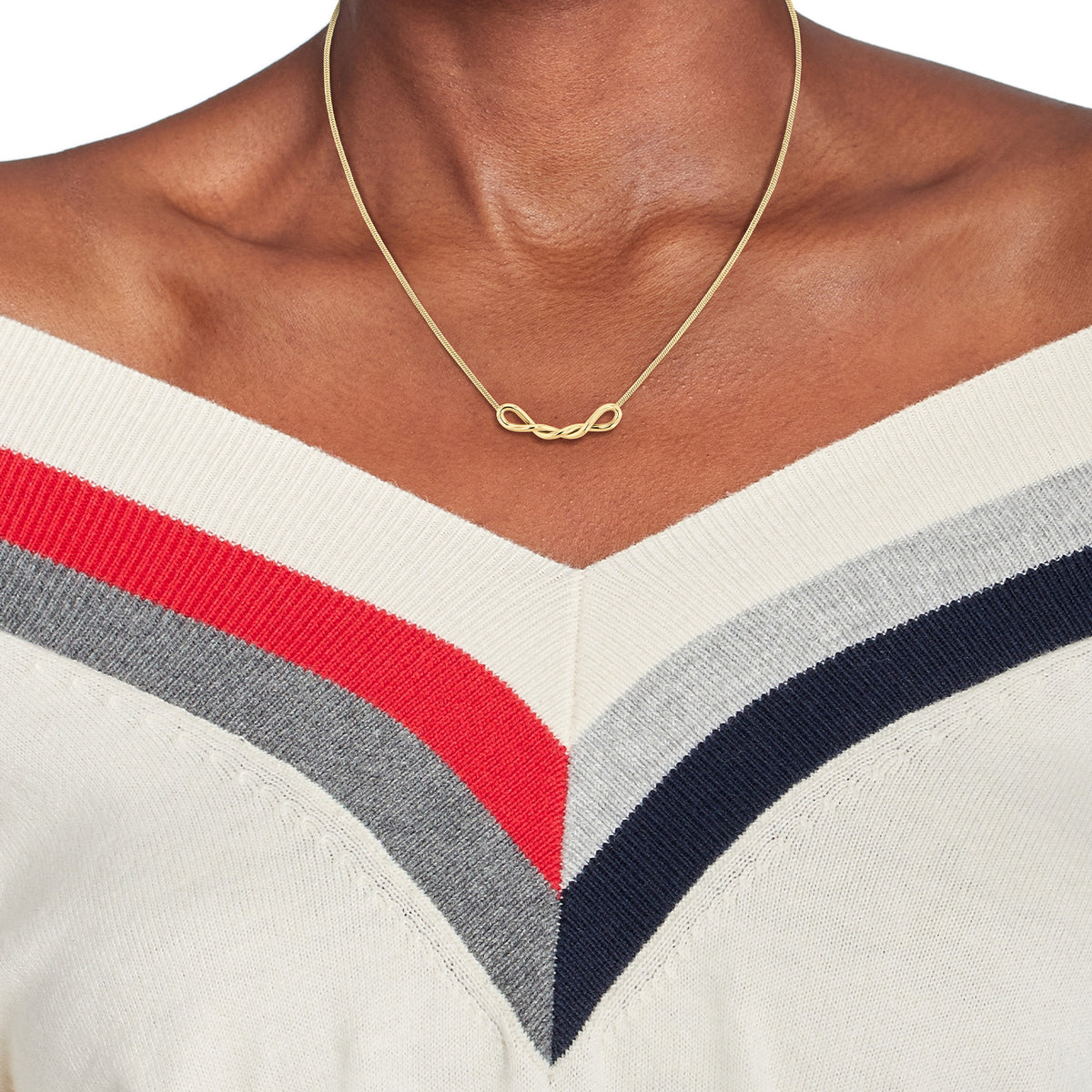 Tommy Hilfiger Collier TJ2780734 Dames Goudkleurig 50 cm